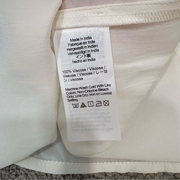 J. Crew Ivory Blouse with Collar - Picture 7 of 11